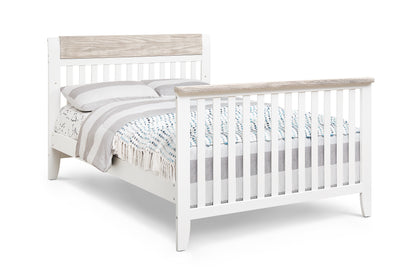 Hayes 4-in-1 Convertible Crib White/Natural