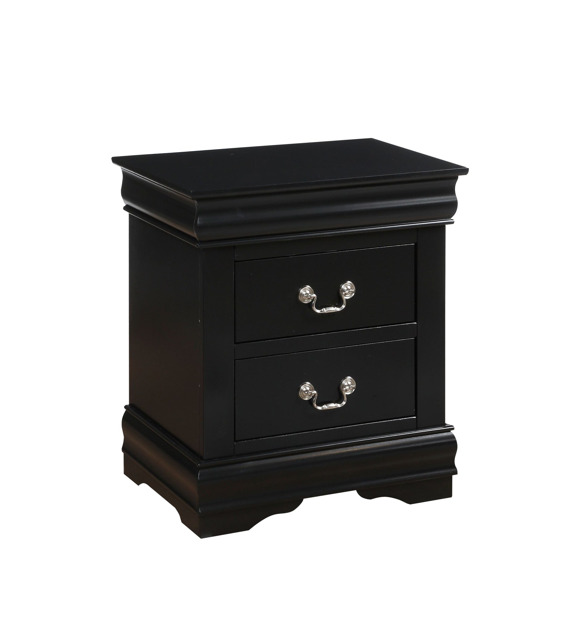 Glavbiku Louis Philippe Nightstand in Black 23733