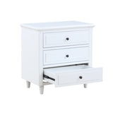 U_STYLE 3-Drawer Nightstand Storage Wood Cabinet (As Same As WF286783AAK)