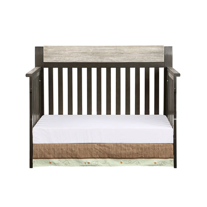 Hayes 4-in-1 Convertible Crib Coffee/Weathered Stone