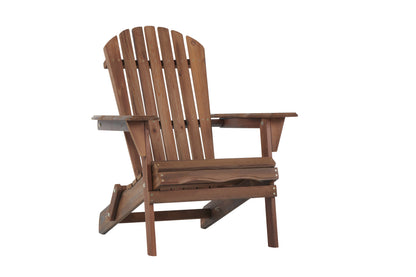 Wooden Outdoor Folding Adirondack Chair Set of 2 Wood Lounge Patio Chair for Garden,Garden, Lawn, Backyard, Deck, Pool Side, Fire Pit,Half Assembled,