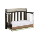 Hayes 4-in-1 Convertible Crib Coffee/Weathered Stone