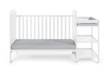 Ramsey 3-in-1 Convertible Crib and Changer Combo White