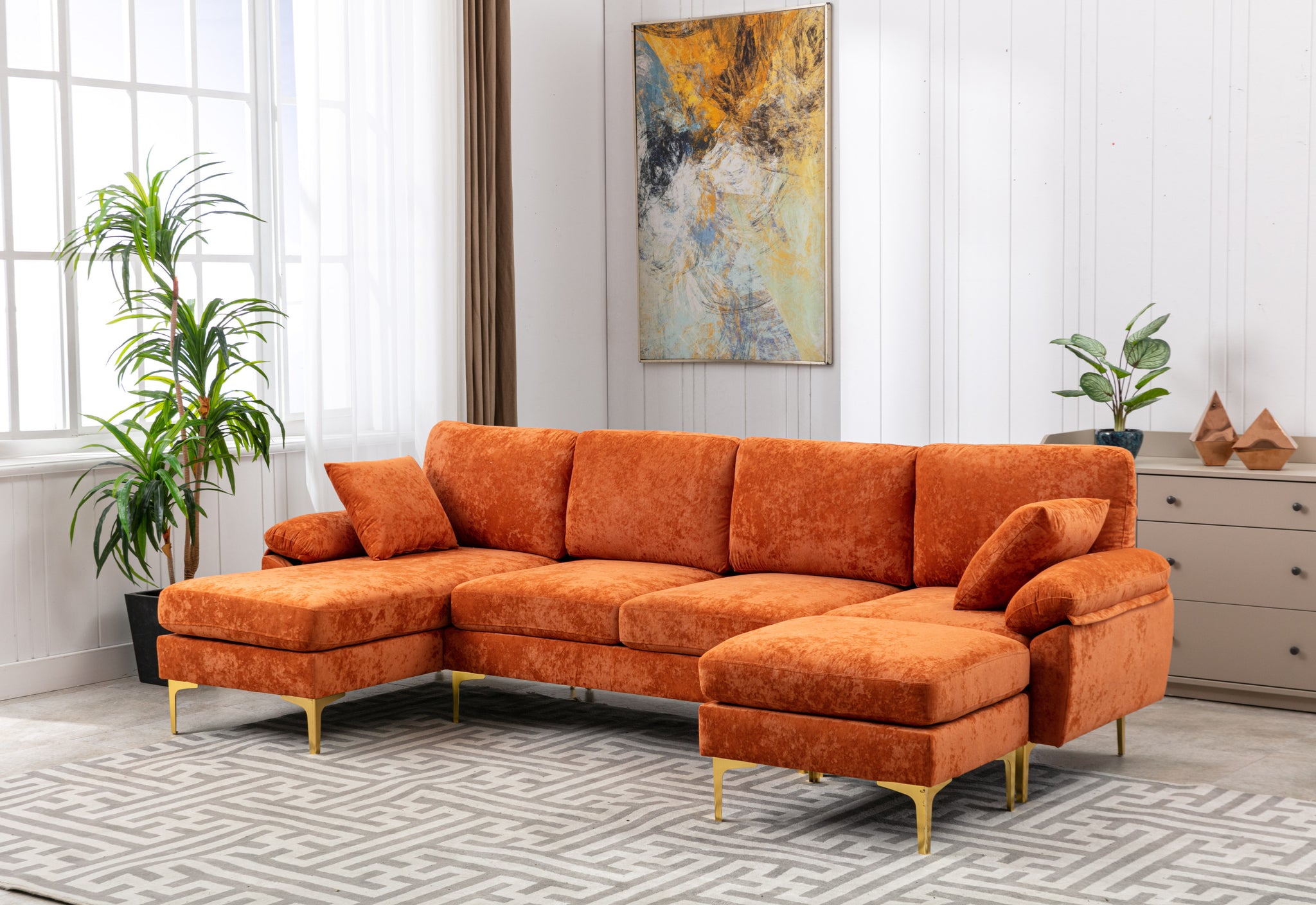 COOLMORE Accent sofa /Living room sofa sectional  sofa