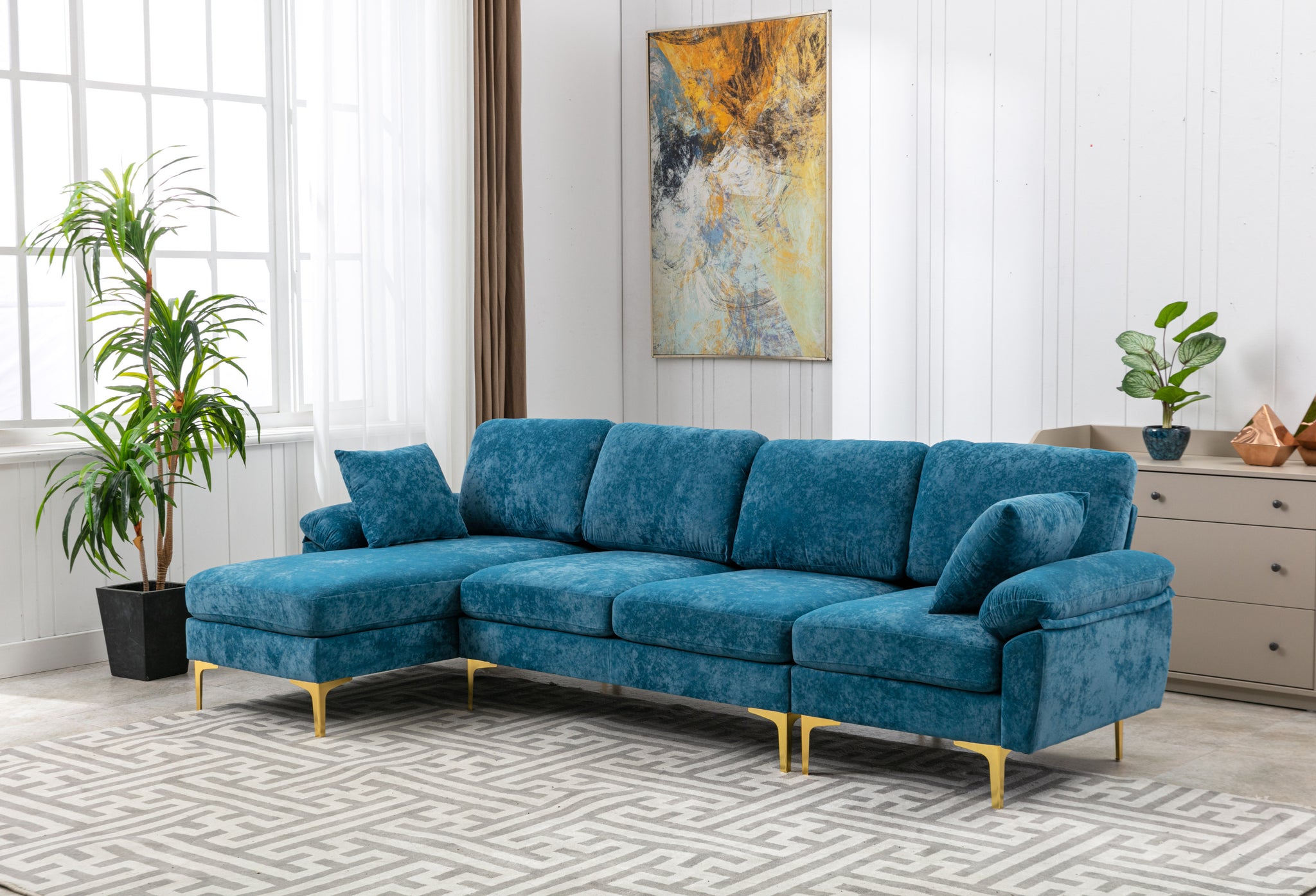 COOLMORE Accent sofa /Living room sofa sectional  sofa