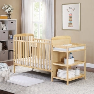 Ramsey Crib and Changer Combo Natural