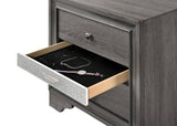 Glavbiku Naima Nightstand, Gray 25973