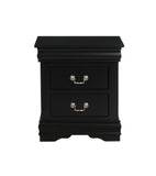 Glavbiku Louis Philippe Nightstand in Black 23733