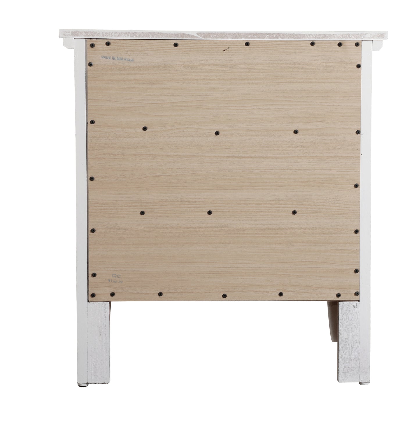 Glory Furniture Hammond G5490-N 3 Drawer Nightstand , White