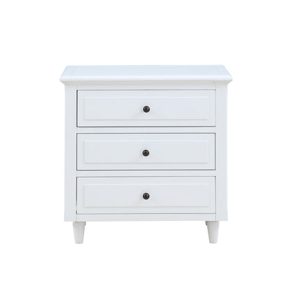 U_STYLE 3-Drawer Nightstand Storage Wood Cabinet (As Same As WF286783AAK)