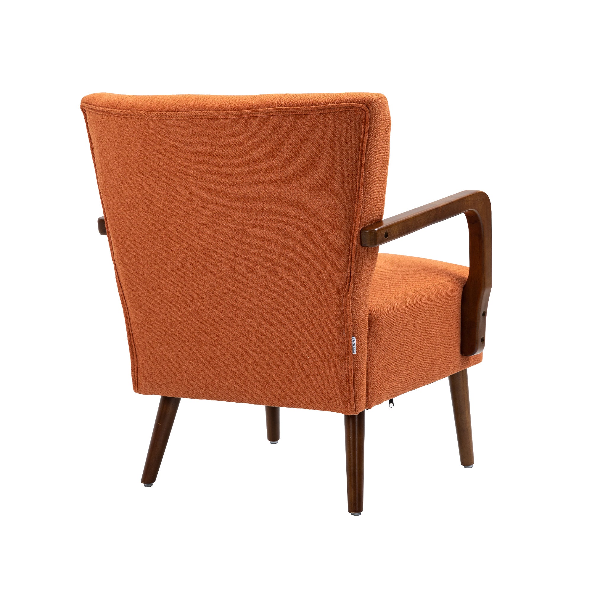 COOLMORE Wood Frame Armchair,  Modern Accent Chair Lounge Chair for Living Room