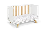 Livia 3-in-1 Convertible Island Crib White/Natural