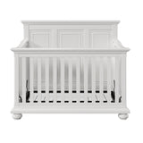 Traditional Farmhouse Style 4-in-1 Full Size Convertible Baby Crib - Converts to Toddler Bed, Daybed and Full-Size Bed, White