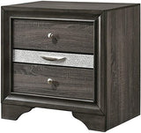 Glavbiku Naima Nightstand, Gray 25973