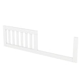 Convertible Crib/Full Size Bed with Changing Table, White