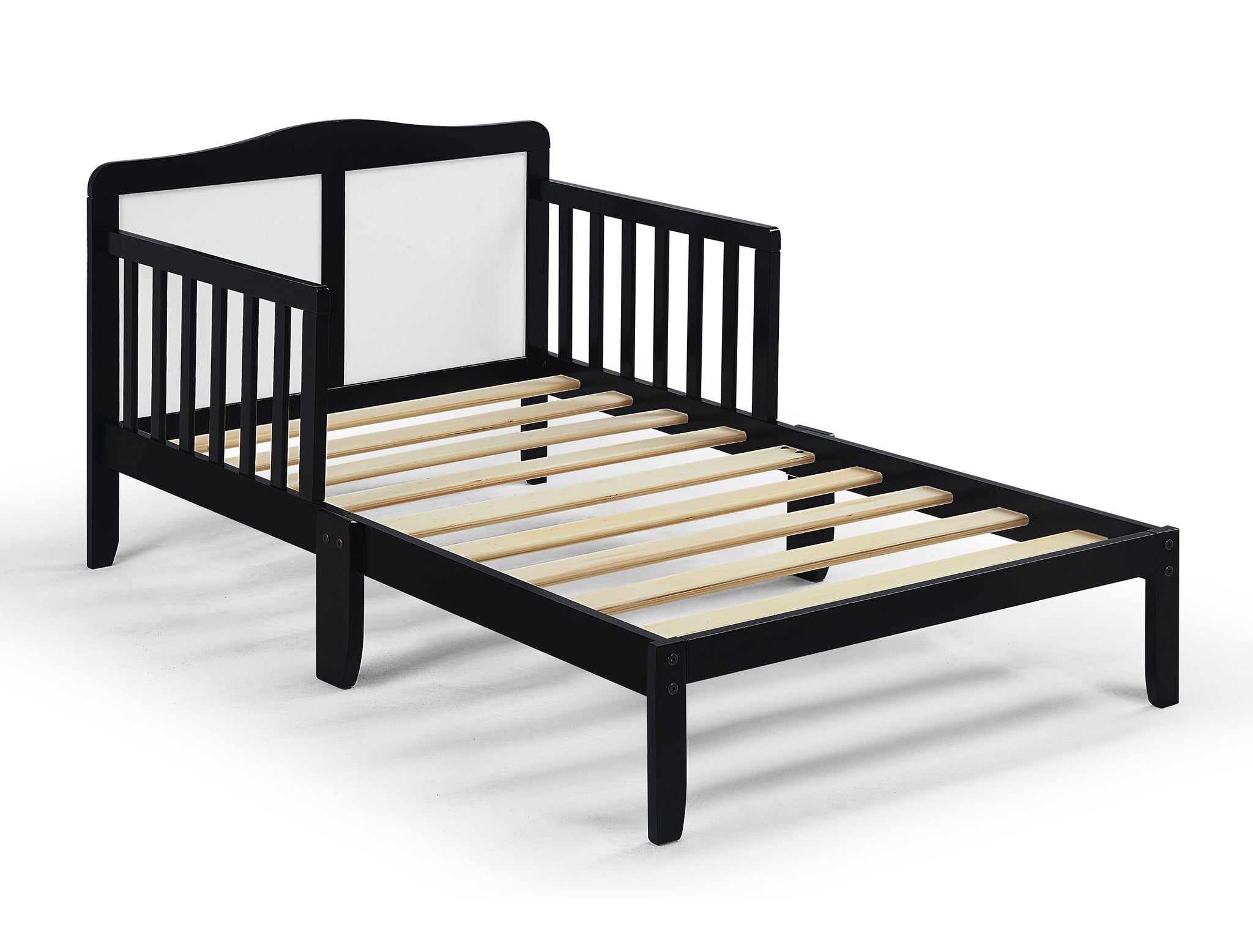 Birdie Toddler Bed Black/White