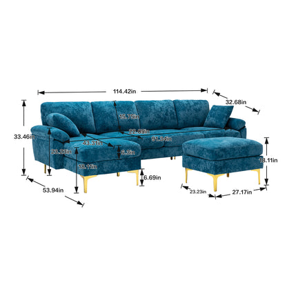 COOLMORE Accent sofa /Living room sofa sectional  sofa