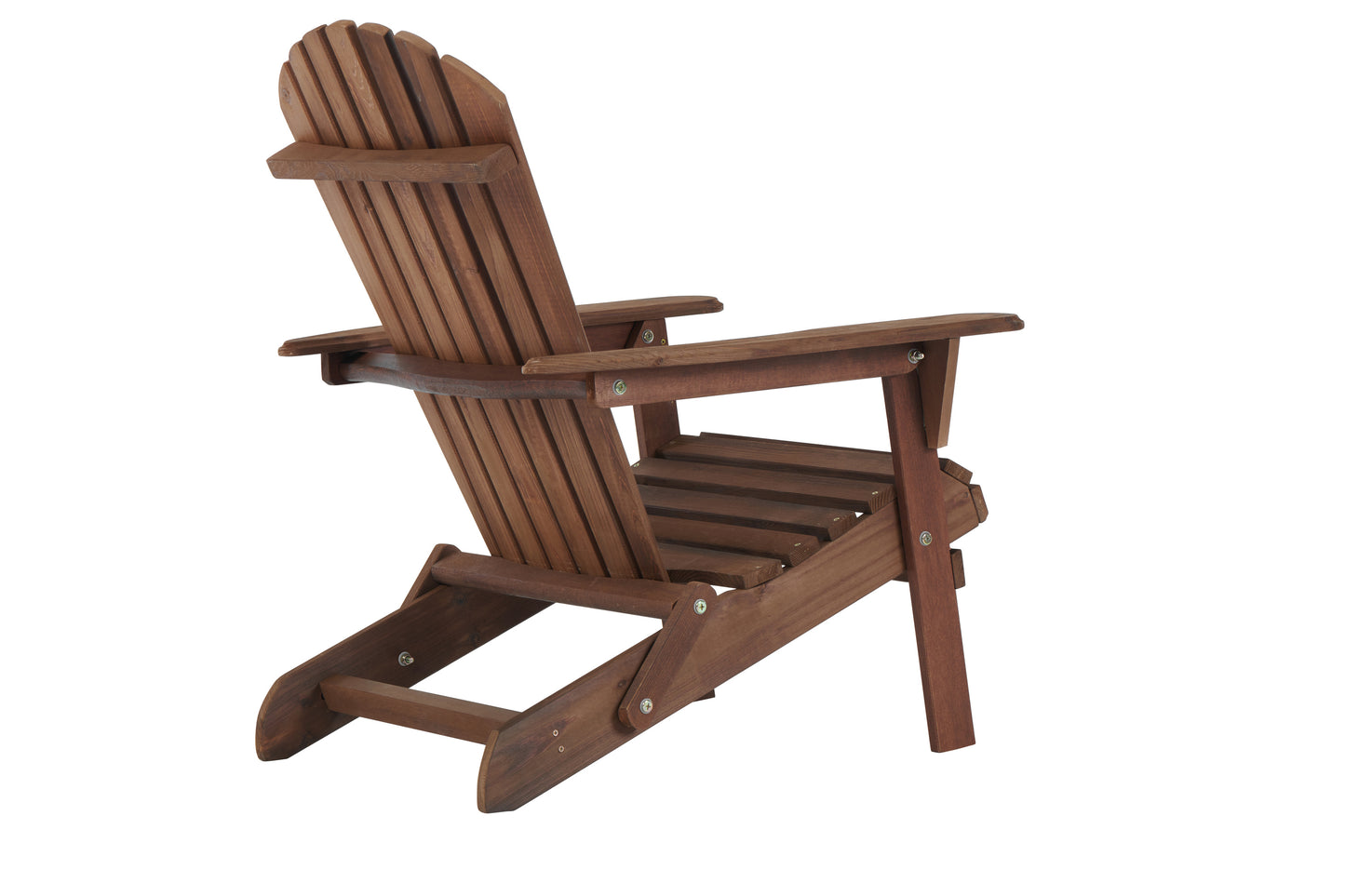 Wooden Outdoor Folding Adirondack Chair Set of 2 Wood Lounge Patio Chair for Garden,Garden, Lawn, Backyard, Deck, Pool Side, Fire Pit,Half Assembled,