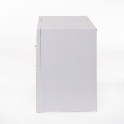 Glavbiku Ireland Nightstand in White 21704