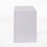 Glavbiku Ireland Nightstand in White 21704