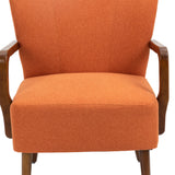 COOLMORE Wood Frame Armchair,  Modern Accent Chair Lounge Chair for Living Room