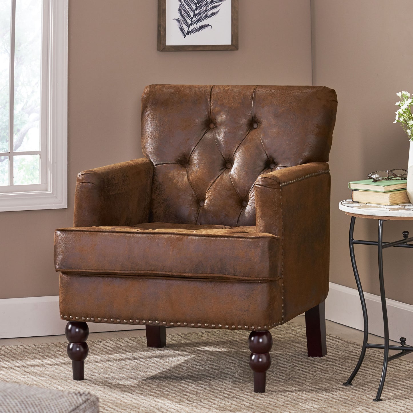 HARRISON TUFTED CLUB CHAIR