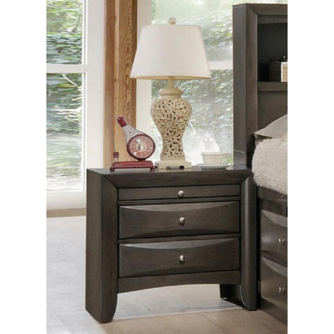 Glavbiku Ireland Nightstand in Gray Oak 22704