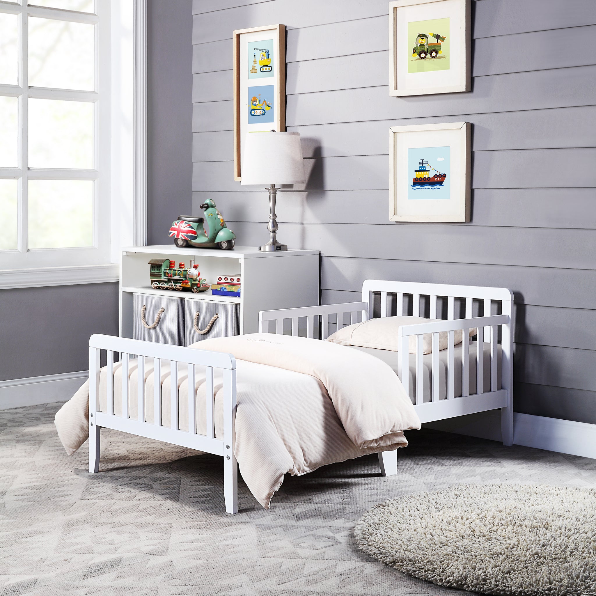 Jax Toddler Bed White