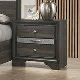 Glavbiku Naima Nightstand, Gray 25973